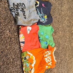 Colorful Graphic T-Shirts Set